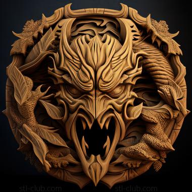 3D модель Игра St HECTOR Badge of Carnage (STL)